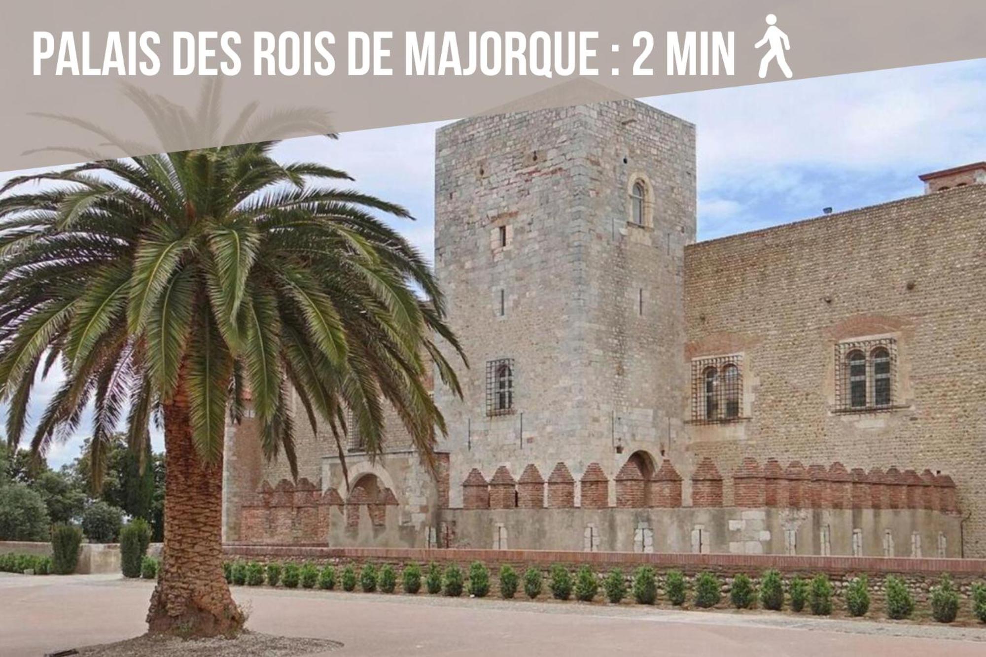 Sejour Perpignan A 20 Minutes De L'Espagne Avec Petit-Dejeuner A La Demande A Les Lumineuses Du Palais Des Rois De Majorque Εξωτερικό φωτογραφία